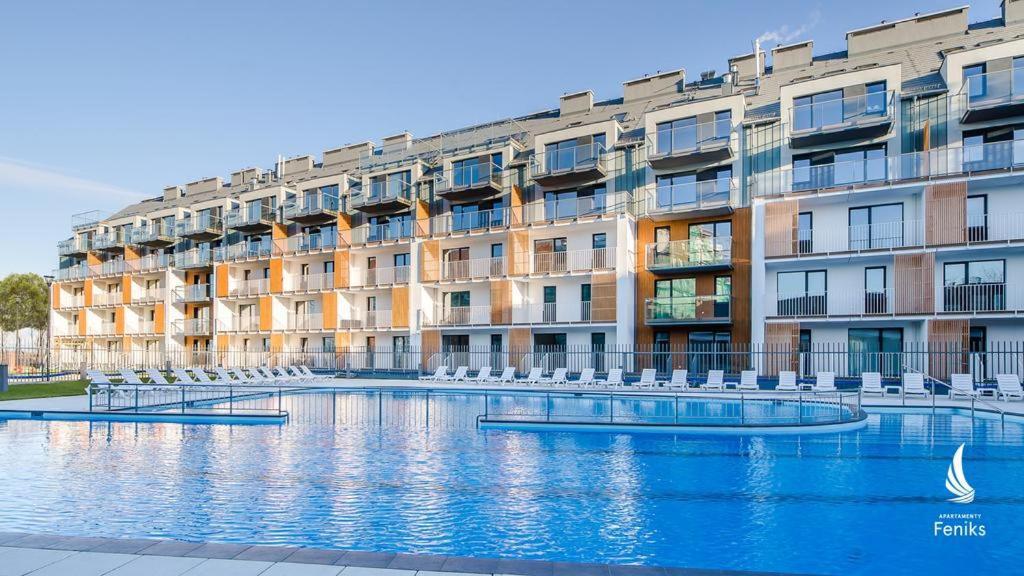 Apartamentyprzymorzu 010 Z Basenem Tarasem I Ogrodkiem Kołobrzeg Exteriör bild
