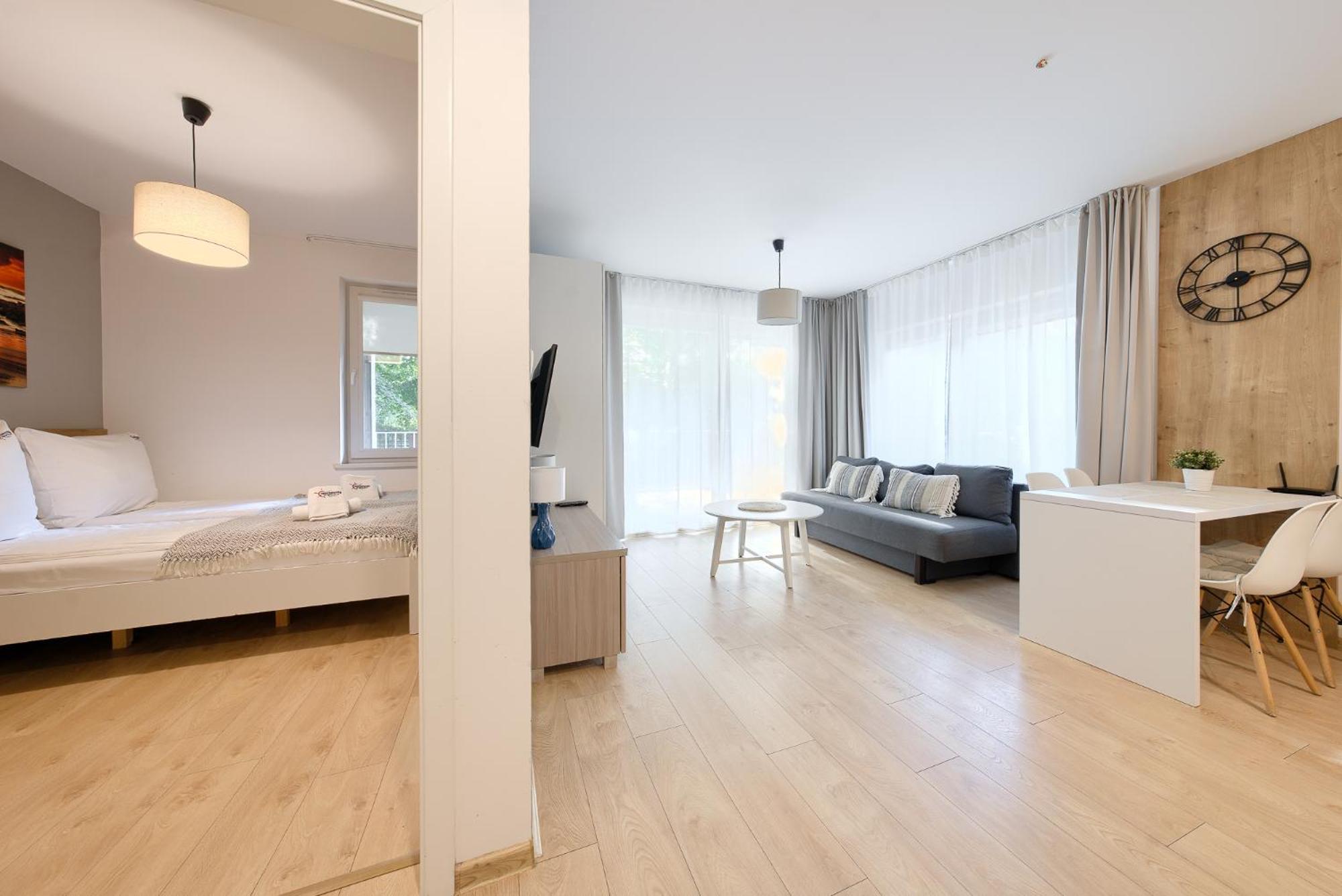 Apartamentyprzymorzu 010 Z Basenem Tarasem I Ogrodkiem Kołobrzeg Exteriör bild