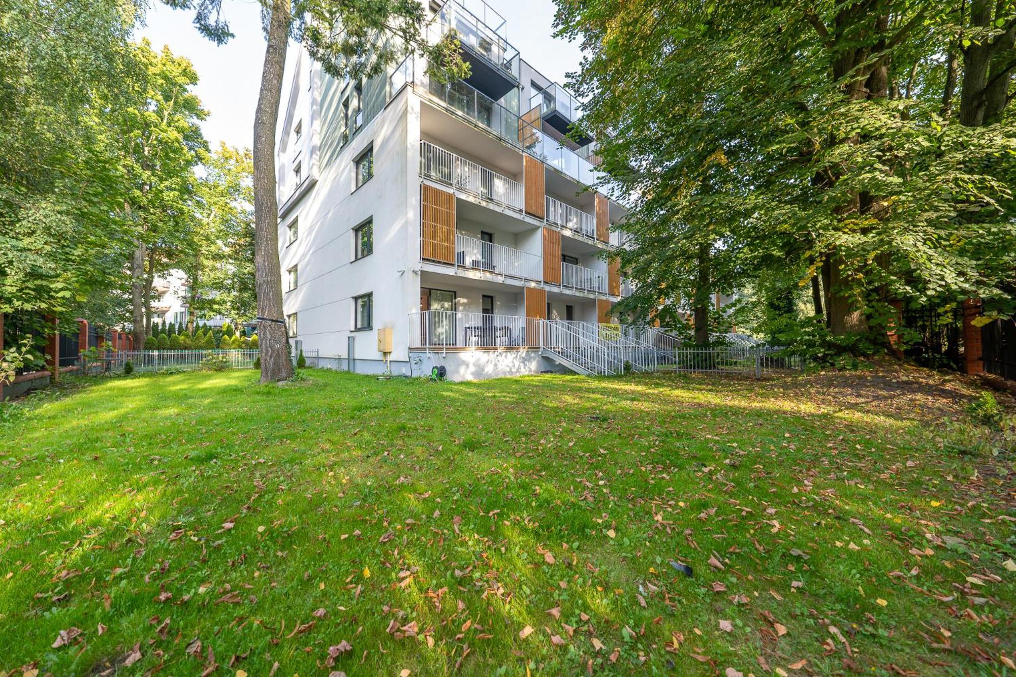 Apartamentyprzymorzu 010 Z Basenem Tarasem I Ogrodkiem Kołobrzeg Exteriör bild